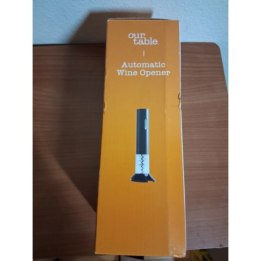NEW Automatic Wine Bottle Opener Corkscrew Kitchen Bar Electric Ergonomic